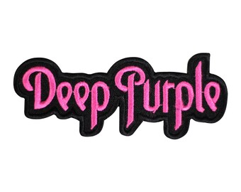 Parche con el logotipo de una banda musical bordado en la ropa