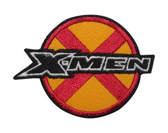 X Men Superhero Movie Embroidery On Patch Badge Embroidered Applique For Clothes