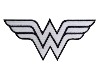 Wonder Women Superhero Movie Embroidery On Patch Badge Embroidered Applique For Clothes