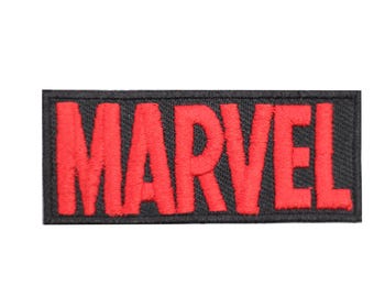 Marvel Name Superhero Movie Embroidery On Patch Badge Embroidered Applique For Clothes