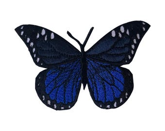 Parche de mariposa bonito para planchar o coser, parche bordado para ropa