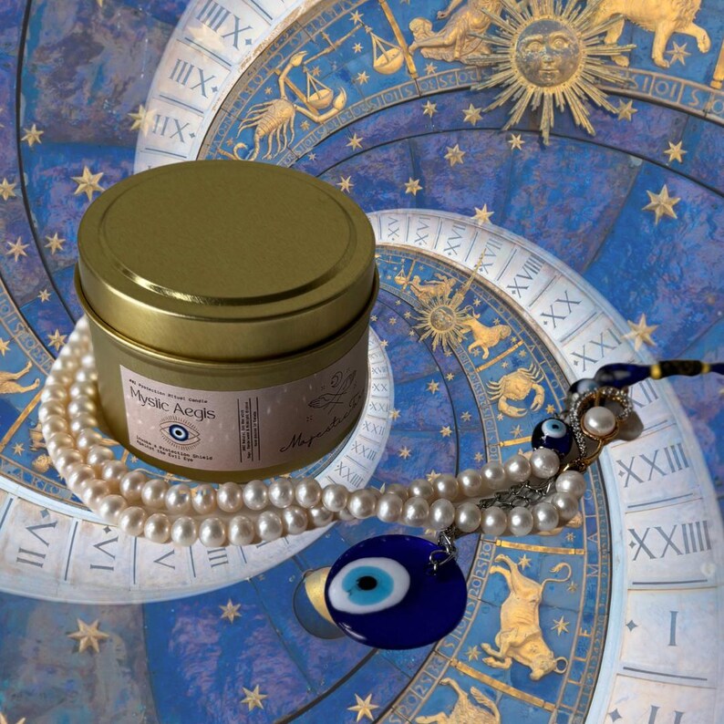 Protection From Dark Energy Candle Evil Eye Cleansing Negative Energy