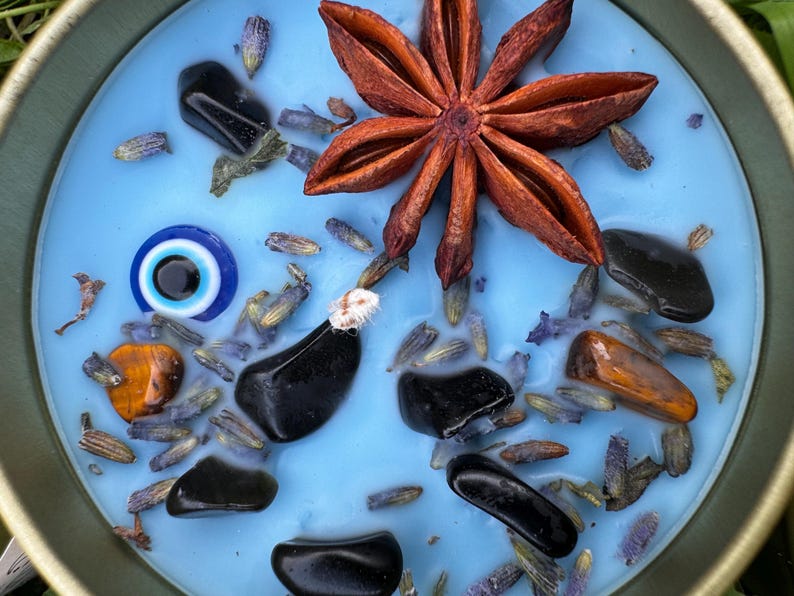 Protection From Dark Energy Candle Evil Eye Cleansing Negative Energy