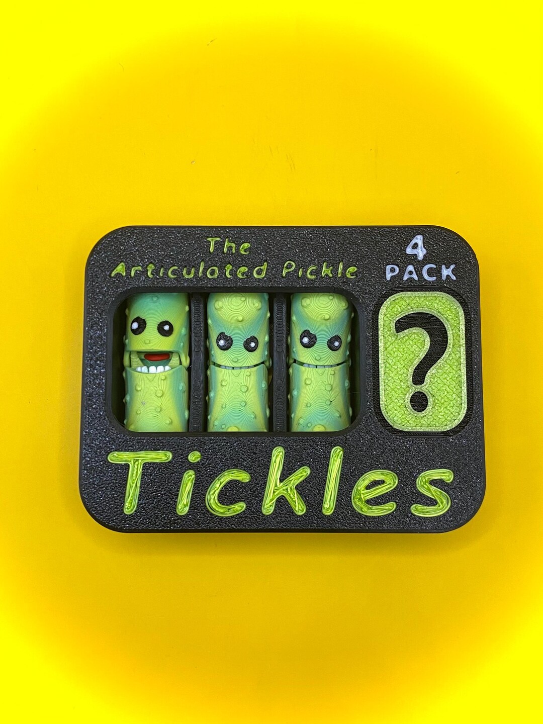 Tickle Pickle / Articulated Pickle / Pickle Lover / Pickles Etsy