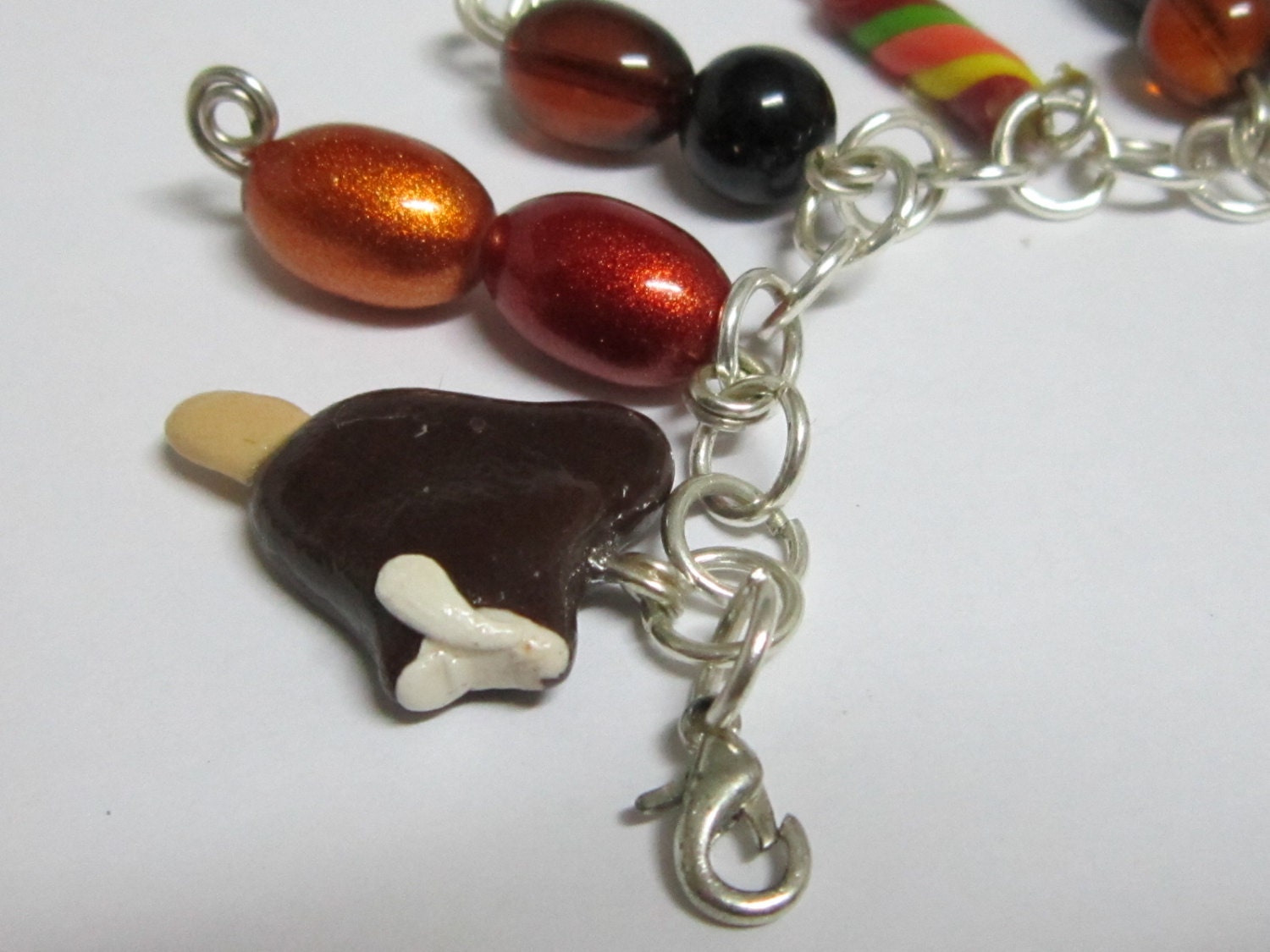 Mickey Sweets Inspired Charm Bracelet Popscicle Ice Cream - Etsy