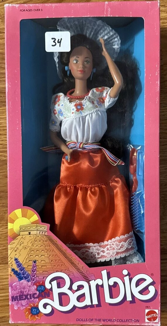 Mexican barbie 1988 hotsell