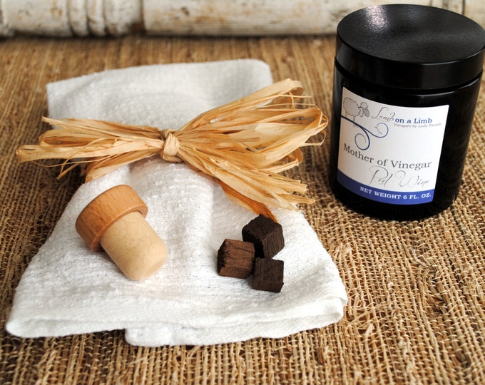 Red Wine Vinegar Making Kit With Merlot Mother Etsy