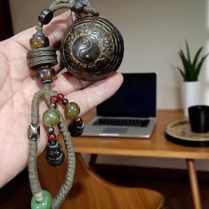 Handcrafted Taoist Bell: Feng Shui Home Protection Charm