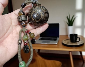 Customizable Consecration Service Handcrafted Taoist Bell: Feng Shui Home Protection Charm