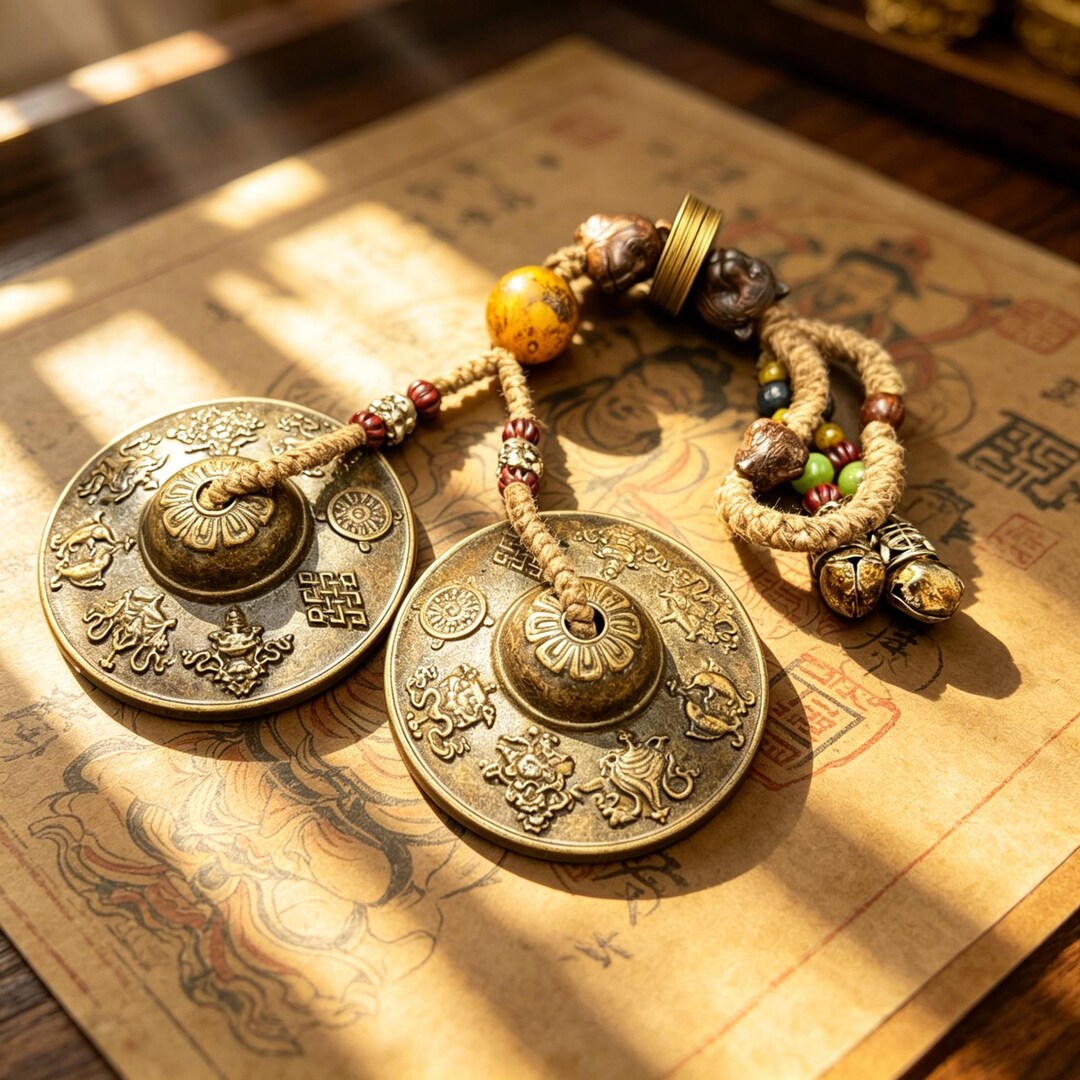 Taoist Ritual Ropes Custom Consecration Brass Taoist Ritual Tool for Positive Energy ...