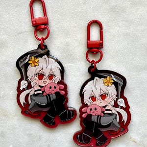 A Date With Death | ADWD Casper/Grim 2.5 Keychain