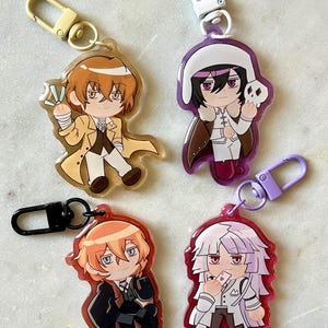 Bungou Stray Dogs | BSD Keychains (CLEARANCE)