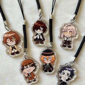 Bungou Stray Dogs | BSD Mini Charms (CLEARANCE)