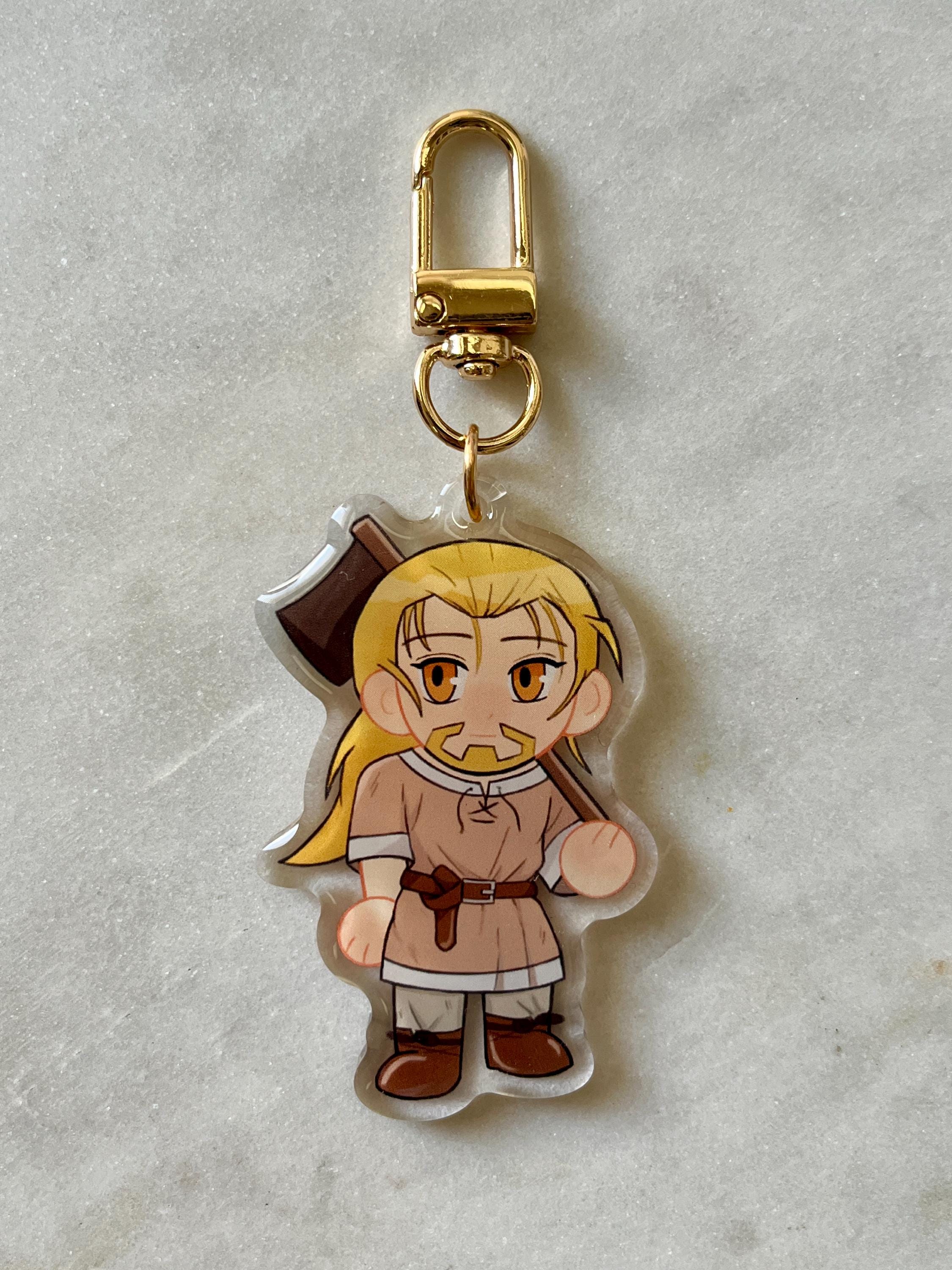 Vinland Saga L VS Canute & Thorfinn Keychain - Etsy