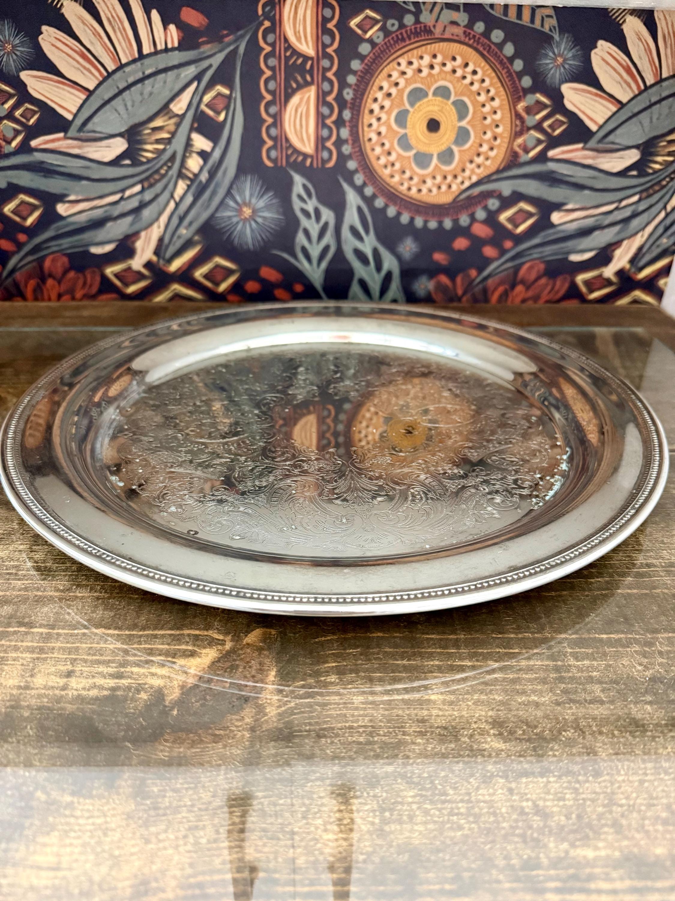 Oneida Silver Platter - Etsy