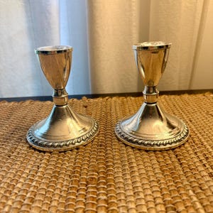 Duchin Sterling Candlestick - Etsy