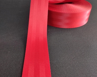 Cinturón de seguridad para automóvil de alta calidad - Cinturón de seguridad automotriz duradero - Cinturón de seguridad de repuesto de 2 pulgadas de ancho