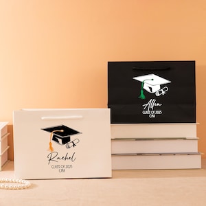 Kundenspezifische Abschlussgeschenktaschen, personalisierte Geschenktaschen, personalisierte Namensgeschenktasche, Geschenktasche für besondere Anlässe, Logo kundenspezifische Geschenktaschen