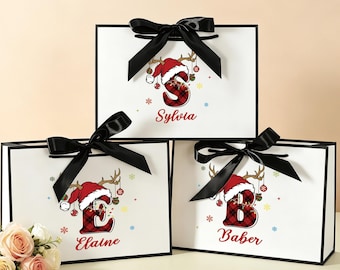 Personalized Christmas Gift Bags: Christmas Party Bags, Gift Bags, Xmas Gift Bags, Christmas Sacks, Custom Christmas Gift Bag