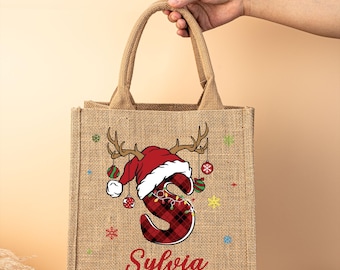 Personalized Christmas Gift Bags, Christmas party bags, Gift Bags, Xmas Gift Bags, Christmas Sacks, Custom Christmas Gift Bag, Christmas Eve