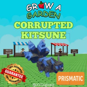Roblox Grow A Garden - Corrupted Kitsune - Zen Egg (Prismatic) 1 piece Fast Delivery