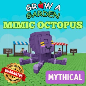 Roblox Grow A Garden - Mimic Octopus - (Mythical) 1 piece Fast Delivery