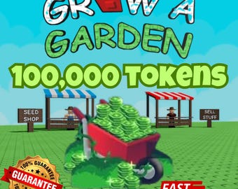 Roblox Lass deinen Garten wachsen - 100.000 Tokens | 100K Tokens Schnelle Lieferung