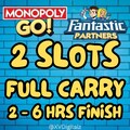 Fantastic Partners Event 2 Slots Full Carry | Quick Finish 2-6 hours