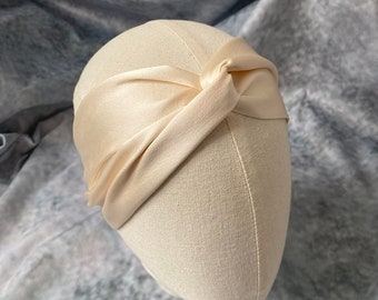 Silk satin headband