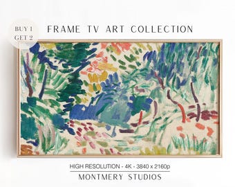 Henri Matisse - Arte abstracto para televisión, pintura moderna para televisión, arte contemporáneo para televisión, descarga digital, AL1