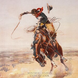 Western cowboy art set of 2 featuring vintage cowboy prints, rustic frontier scenes, and Old West horse riders. Perfect for Western home decor, farmhouse wall art, or Southwestern interiors. Antique cowboy artwork with a nostalgic Wild West feel, ideal for ranch-style homes, cowboy-themed rooms, or rustic lodge decor. Pioneer and frontier-inspired prints capturing the spirit of the American West, blending history, adventure, and classic Western aesthetics.