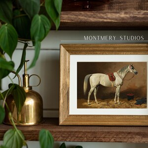Vintage horse illustrations, 19th-century inspired prints, equestrian digital art, rustic farmhouse decor, western horse artwork, Emil Volkers inspired designs, antique-style wall art, classic animal art set, cowboy and country decor