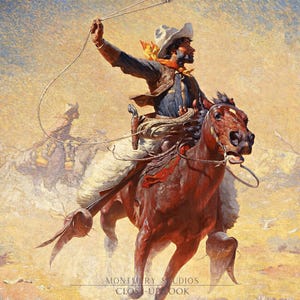 Western cowboy art set of 2 featuring vintage cowboy prints, rustic frontier scenes, and Old West horse riders. Perfect for Western home decor, farmhouse wall art, or Southwestern interiors. Antique cowboy artwork with a nostalgic Wild West feel, ideal for ranch-style homes, cowboy-themed rooms, or rustic lodge decor. Pioneer and frontier-inspired prints capturing the spirit of the American West, blending history, adventure, and classic Western aesthetics.