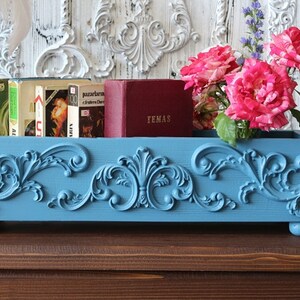 Vintage Style Holzkiste / Pflanzer, Holzkiste, Vintage Box, Küchen Organizer, Dekorative Box, Vintage Holzkiste, Blumenhalter, Holzpflanzer