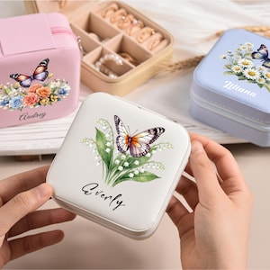 Antique Butterfly Jewelry Box - Etsy