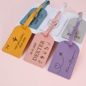 Personalized Luggage Tag,Luggage Tags Initials,Custom Couple Luggage Tags,Custom Wedding Luggage Tag,Custom Travel Gift,Personalized Gift