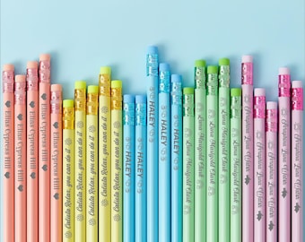 Bulk Wedding Favors,Personalized pencils,Wedding Gifts,Back to School Gifts,Teacher,Birthday Gifts,Student Pencils,Bridesmaid Gifts