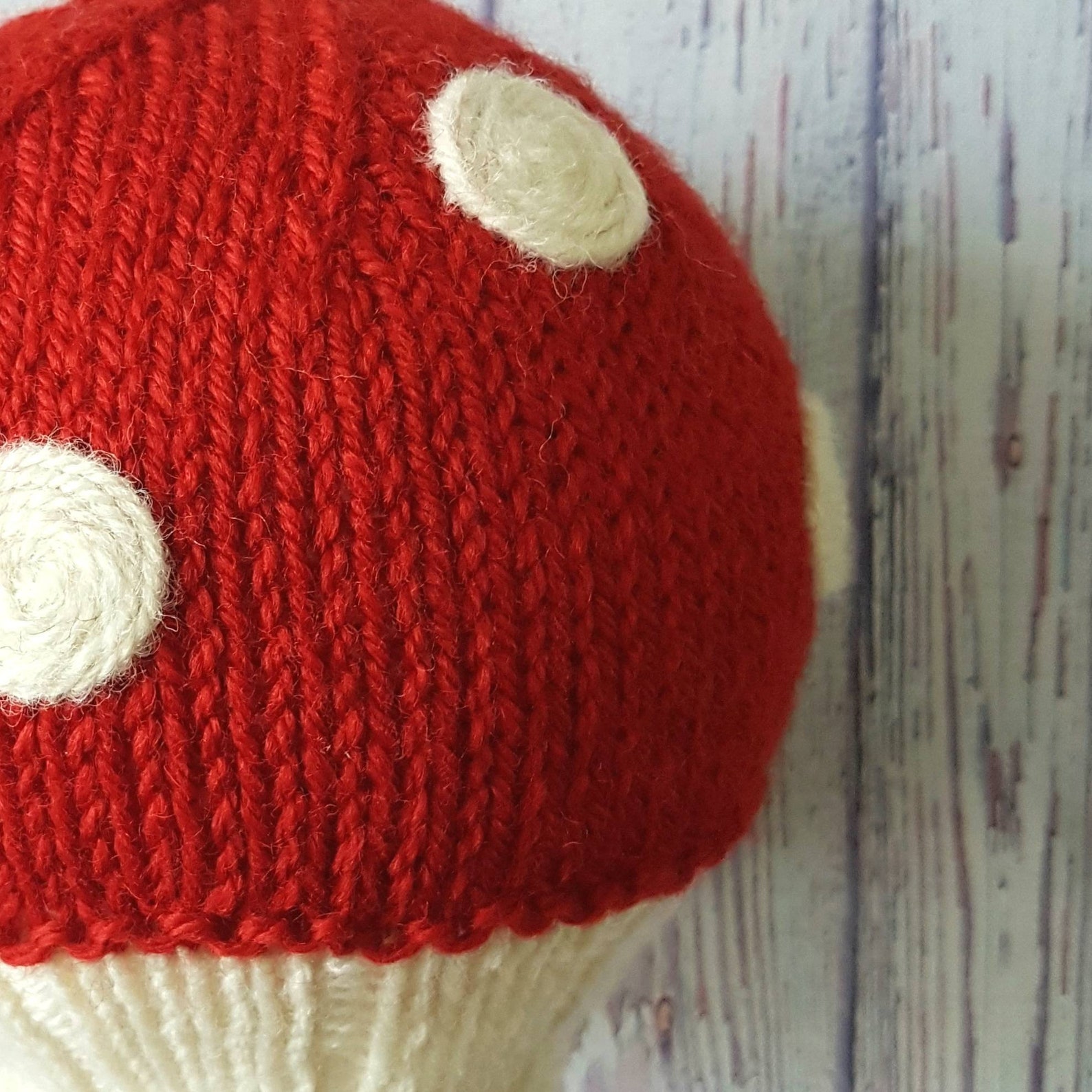 Wool Baby Mushroom Hat Etsy
