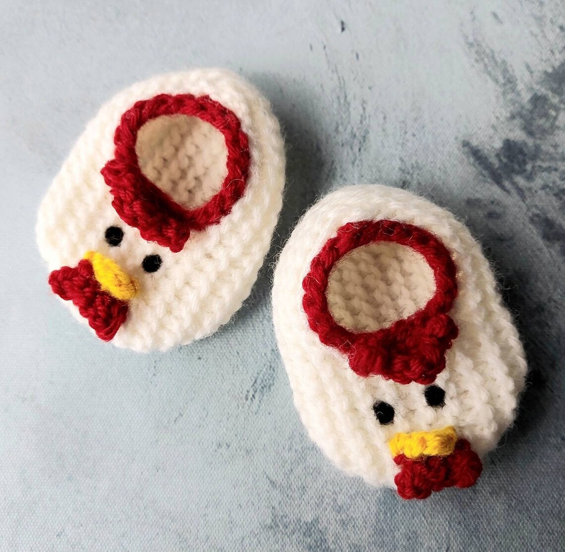 Wool Baby Chicken Slippers Crib Shoes Booties | Etsy