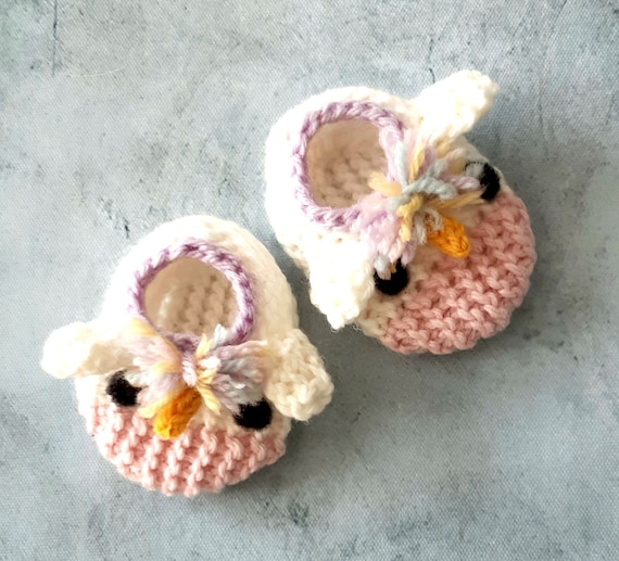 unicorn slippers baby