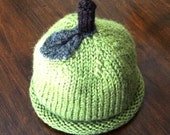 Wool Baby Apple Hat