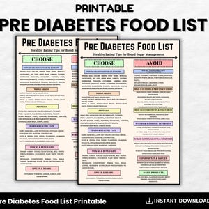 Elenco di alimenti per prediabete, alimenti prediabetici, piano alimentare con alimenti a basso contenuto di zucchero, tabella degli alimenti per prediabete e lista della spesa, alimenti prediabetici da evitare