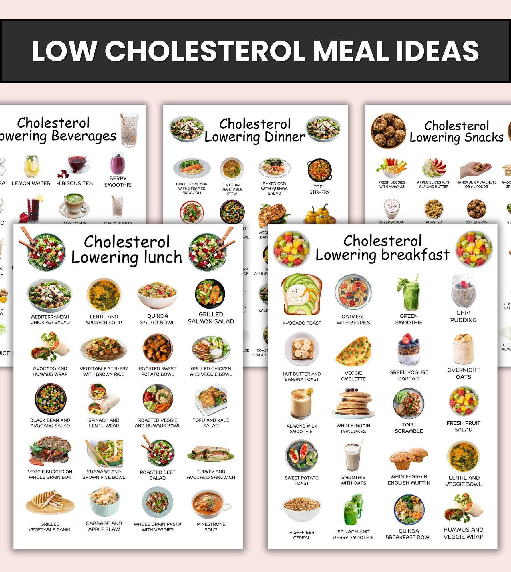 lunch meal fir klow cholesterol diet 23 Low-Carb Low-Cholesterol Dinner Recipes Low cholesterol lunch: Best foods