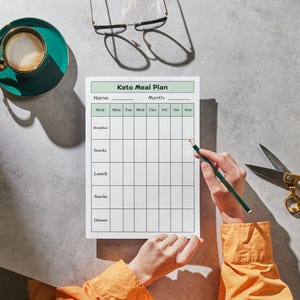 keto meal planner
