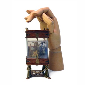 Miniature Victorian Standing Aquarium