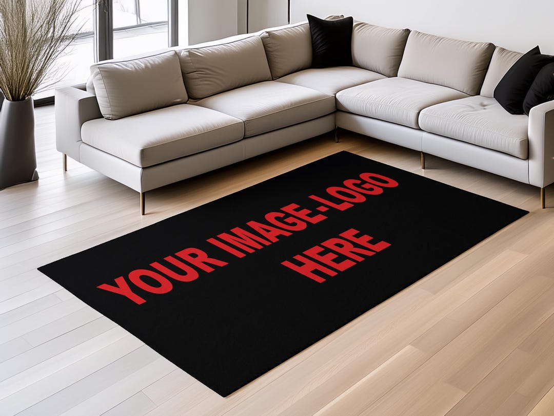 Branded Rug Personalized Logo Rug, Step Rug, Corridor Rug, Housewarming Gift ...