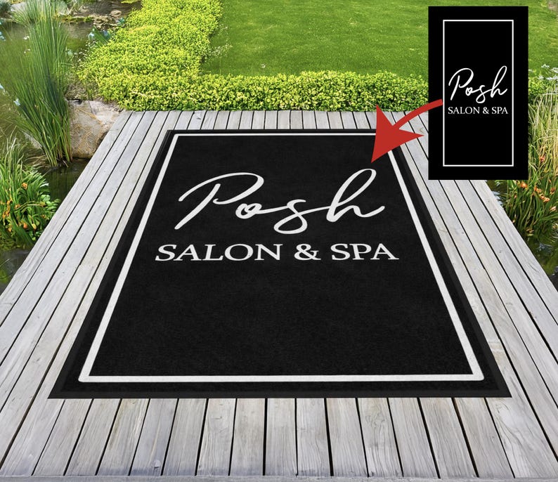 Room Sign Rugs Personalized Logo Rug, Step Rug, Corridor Rug, Housewarming Gift ...