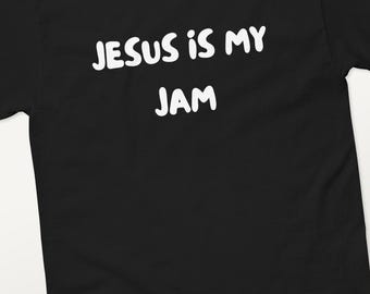 Jesus ist mein Jam christliches T-Shirt: Evangelium Musik Grafik T-Shirt