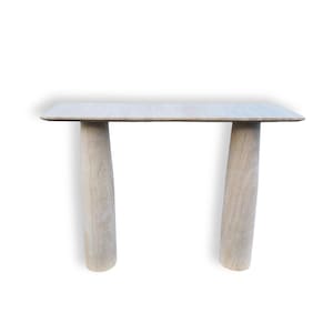 Marble Console Table for Entryway, Natural Stone Home Decor Side Table, Stone Entryway Table, Modern Living Room Marble Console Table