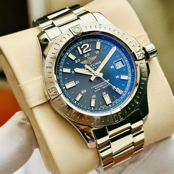 Buy Breitling Colt 3 Automatic Blue A1738811 C906 Watch Online in India Etsy